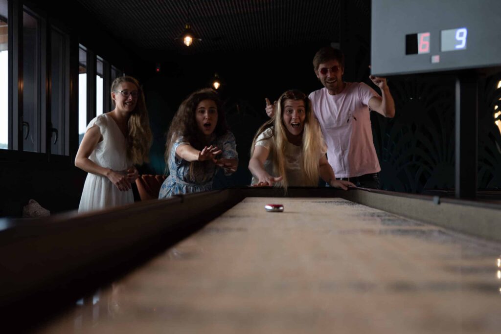 Activité Shuffleboard Deauville