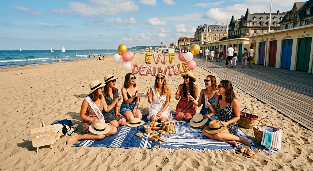 Comment organiser un EVJF à Deauville?