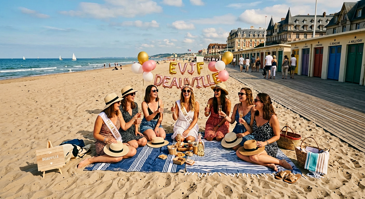 Comment organiser un EVJF à Deauville?