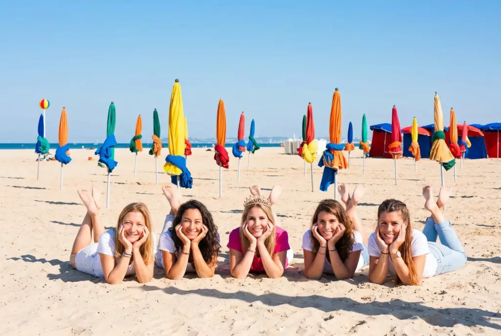 Deauville, station balnéaire iconique de Normandie, destination premium pour un EVJF entre copines